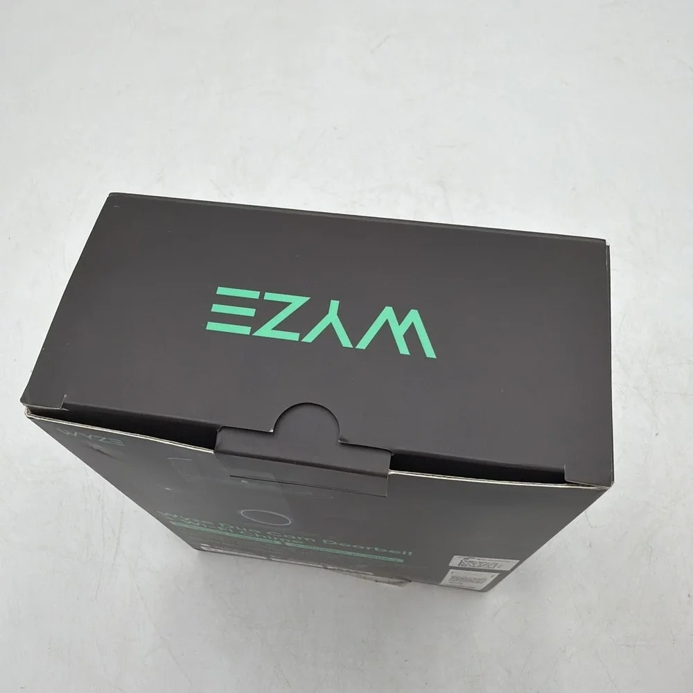 Wyze Duo Cam Battery Doorbell + Wi-Fi Chime, Black Tested